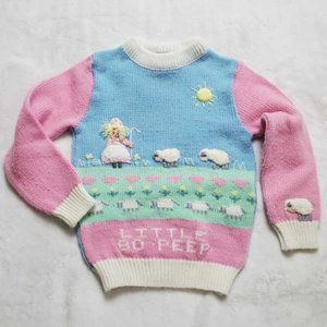 Vintage Harlequin Designs Little Bo Peep sweater